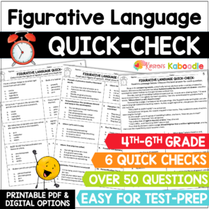 figurative-language-quick-checks-worksheets