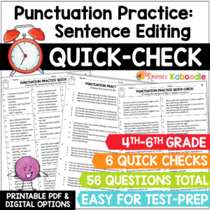 punctuation-worksheets-multiple-choice-review-4th-5th-6th-grade