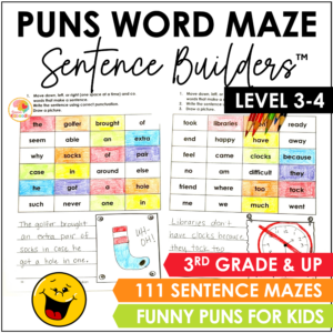 funny-puns-word-mazes-reading-fluency