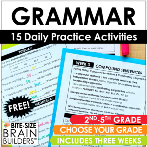 choose-your-grade-grammar-activities