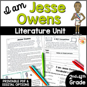 I Am Jesse Owens activities