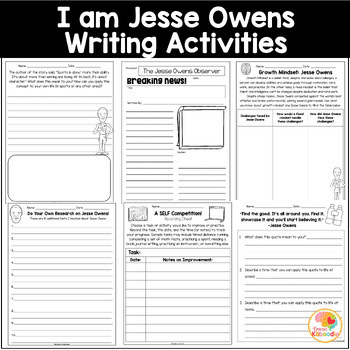 I Am Jesse Owens activities