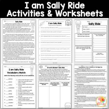 I Am Sally Ride activities