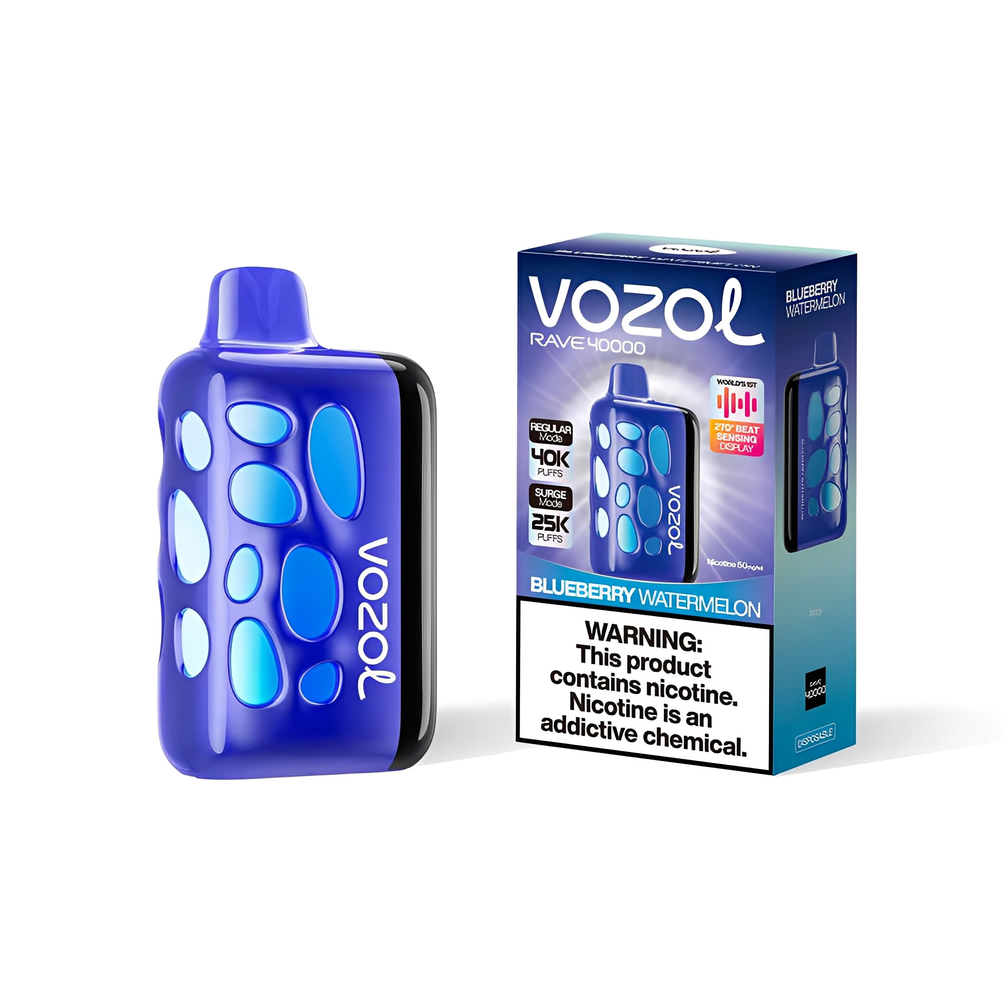 Vozol Rave 40000 Blueberry Watermelon – Bild 2