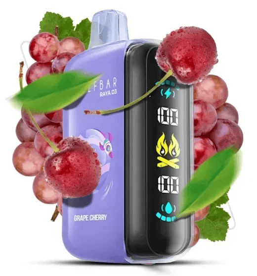 ELF BAR RAYA D3 25000 Grape Cherry