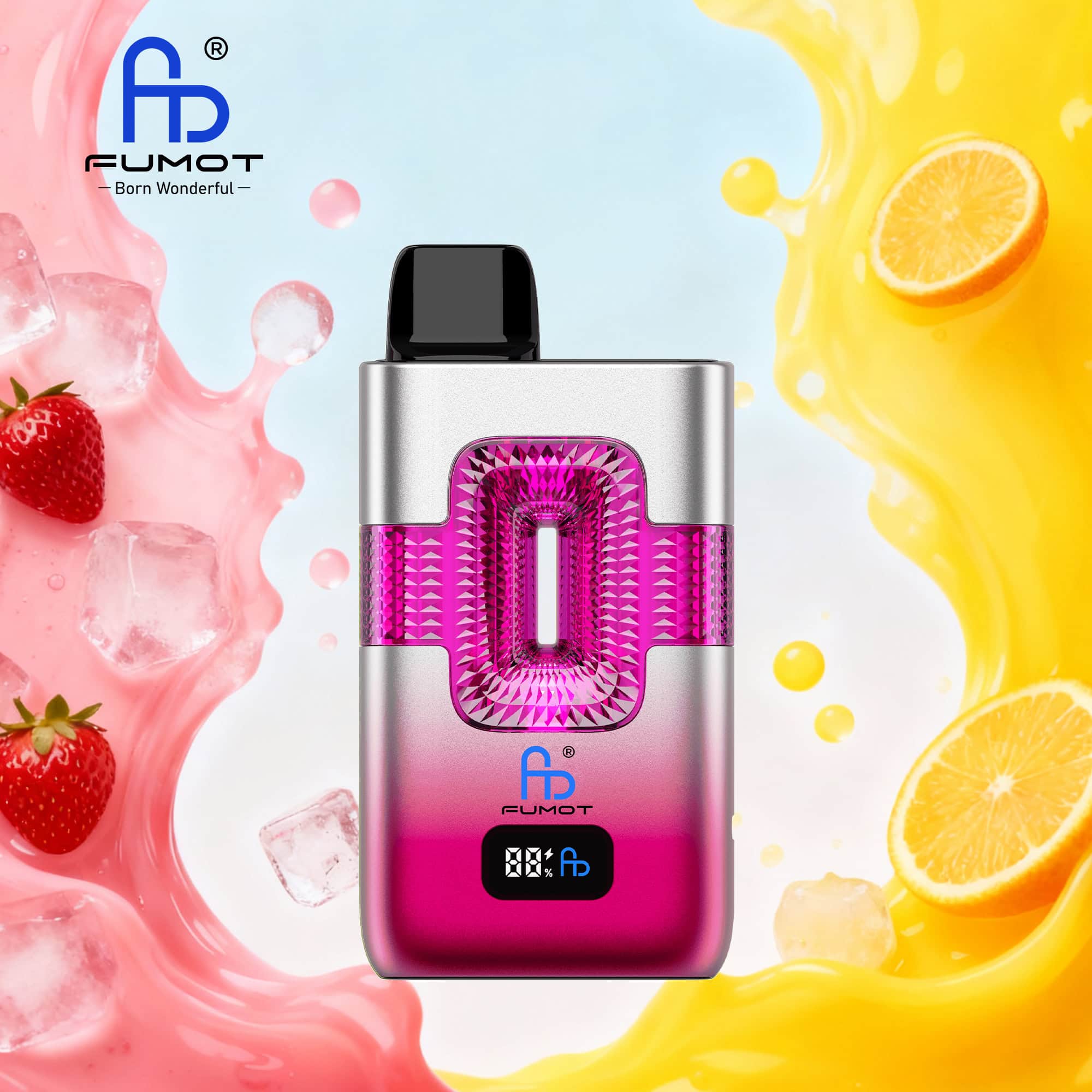 Fumot ECO 2in1 50K Strawberry Ice & Huckleberry