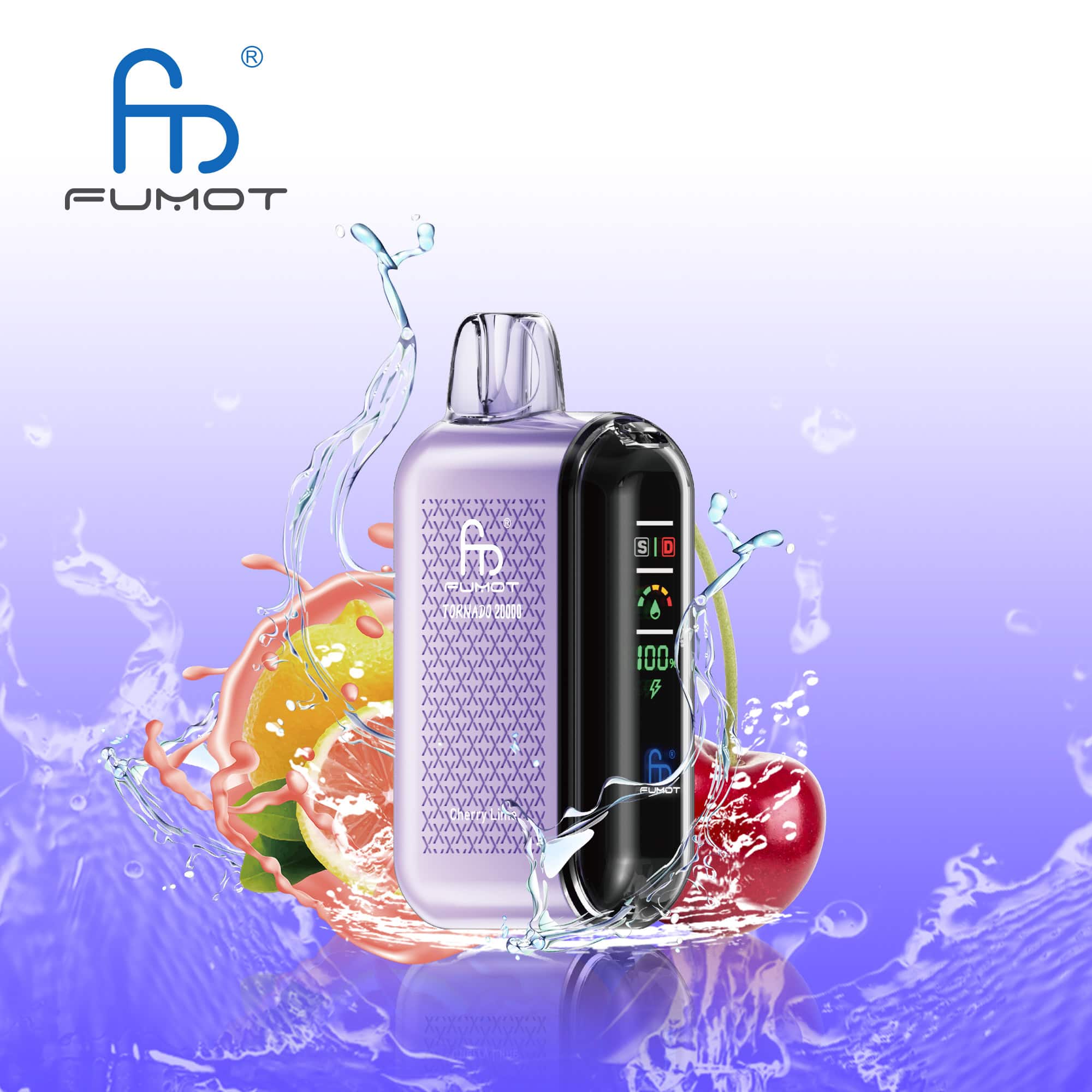 Fumot Tornado 20000 Cherry Lime