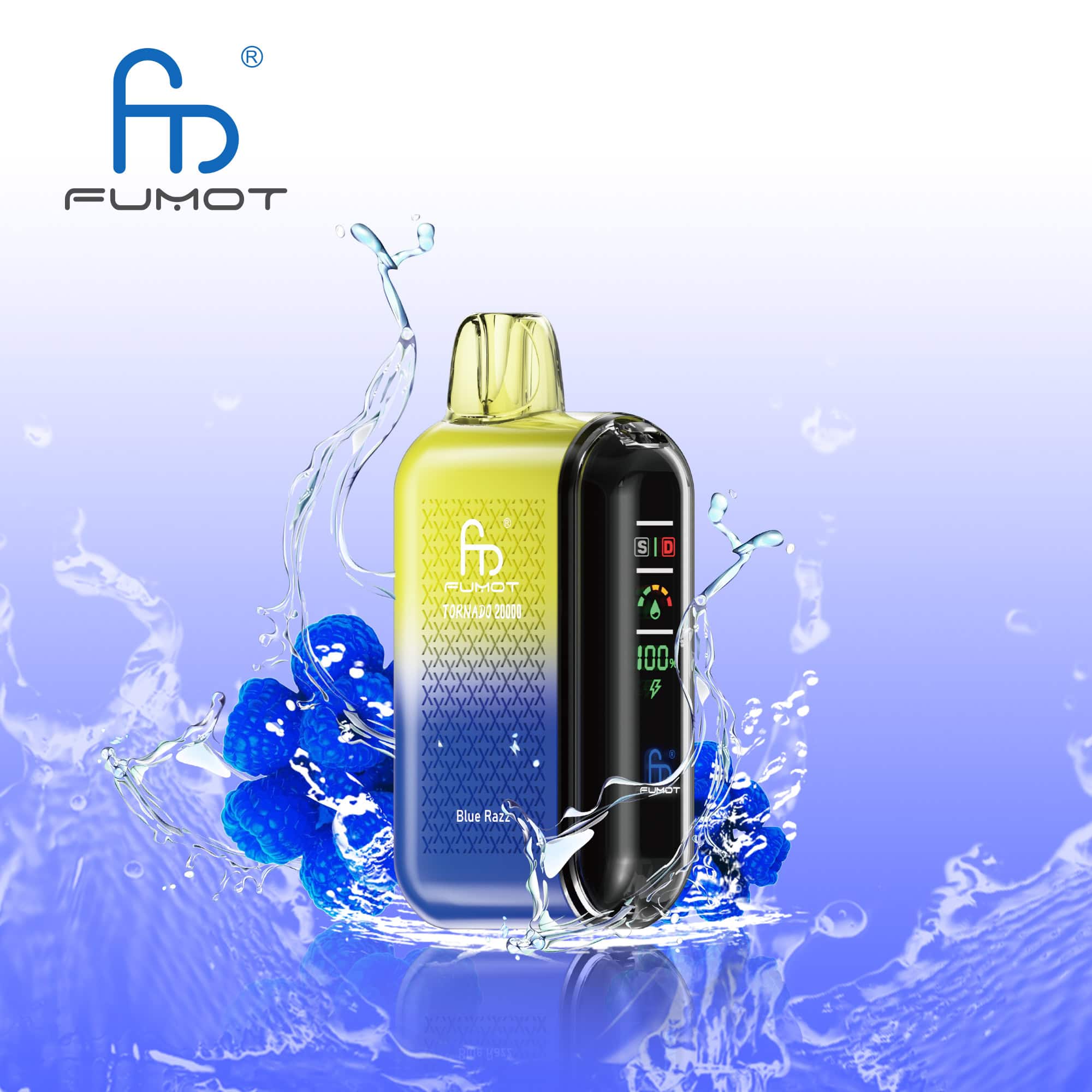 Fumot Tornado 20000 Blue Razz