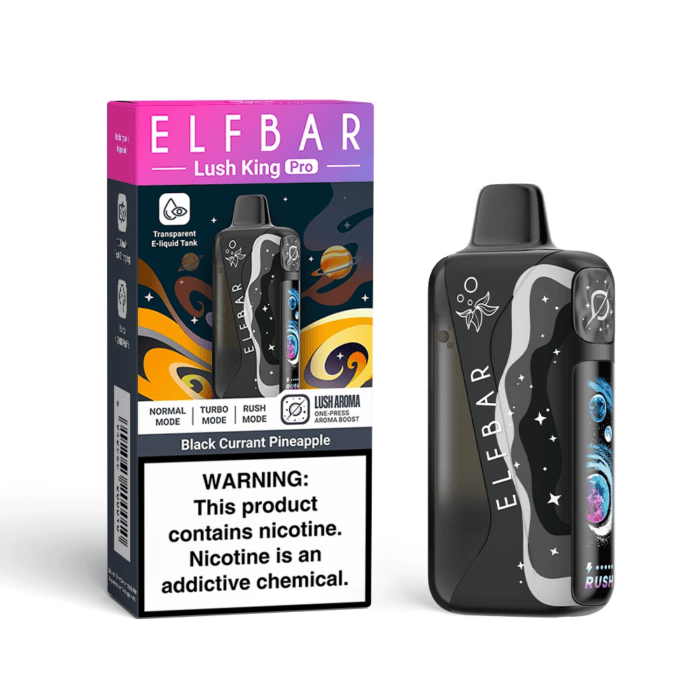 ELF BAR Lush King Pro 40000 Black Currant Pineapple - Image 2