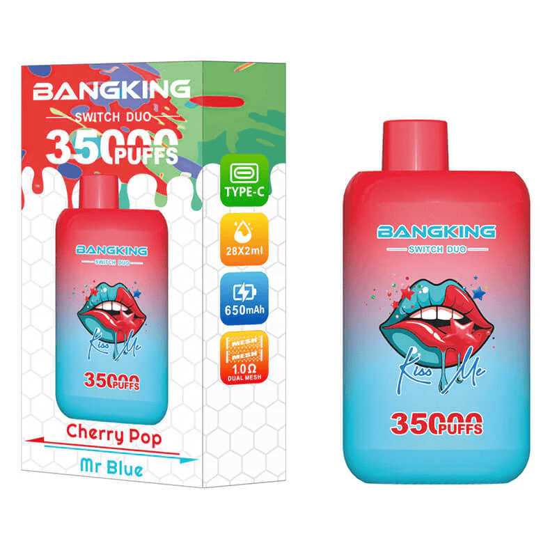 Bang King Switch Duo 35000 Cherry Pop & Mr Blue
