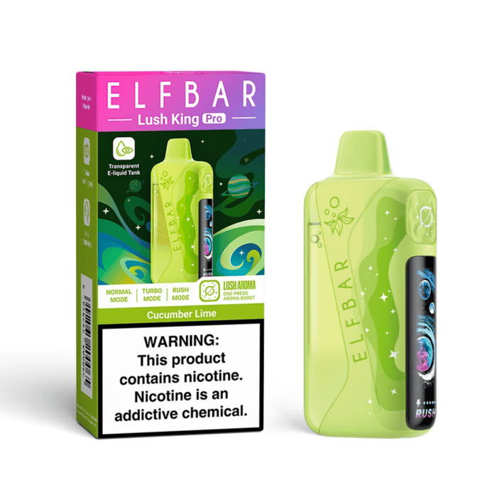ELF BAR Lush King Pro 40000 Cucumber Lime - Image 2