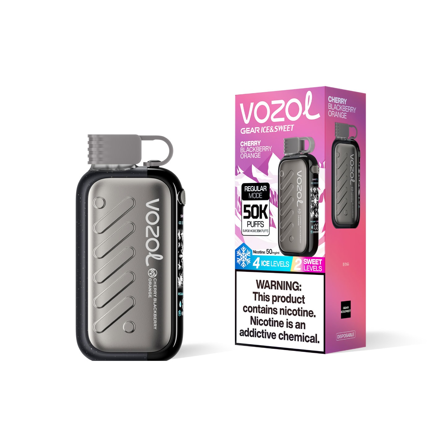 Vozol Gear Ice&Sweet 50K Guava Melon Ice
