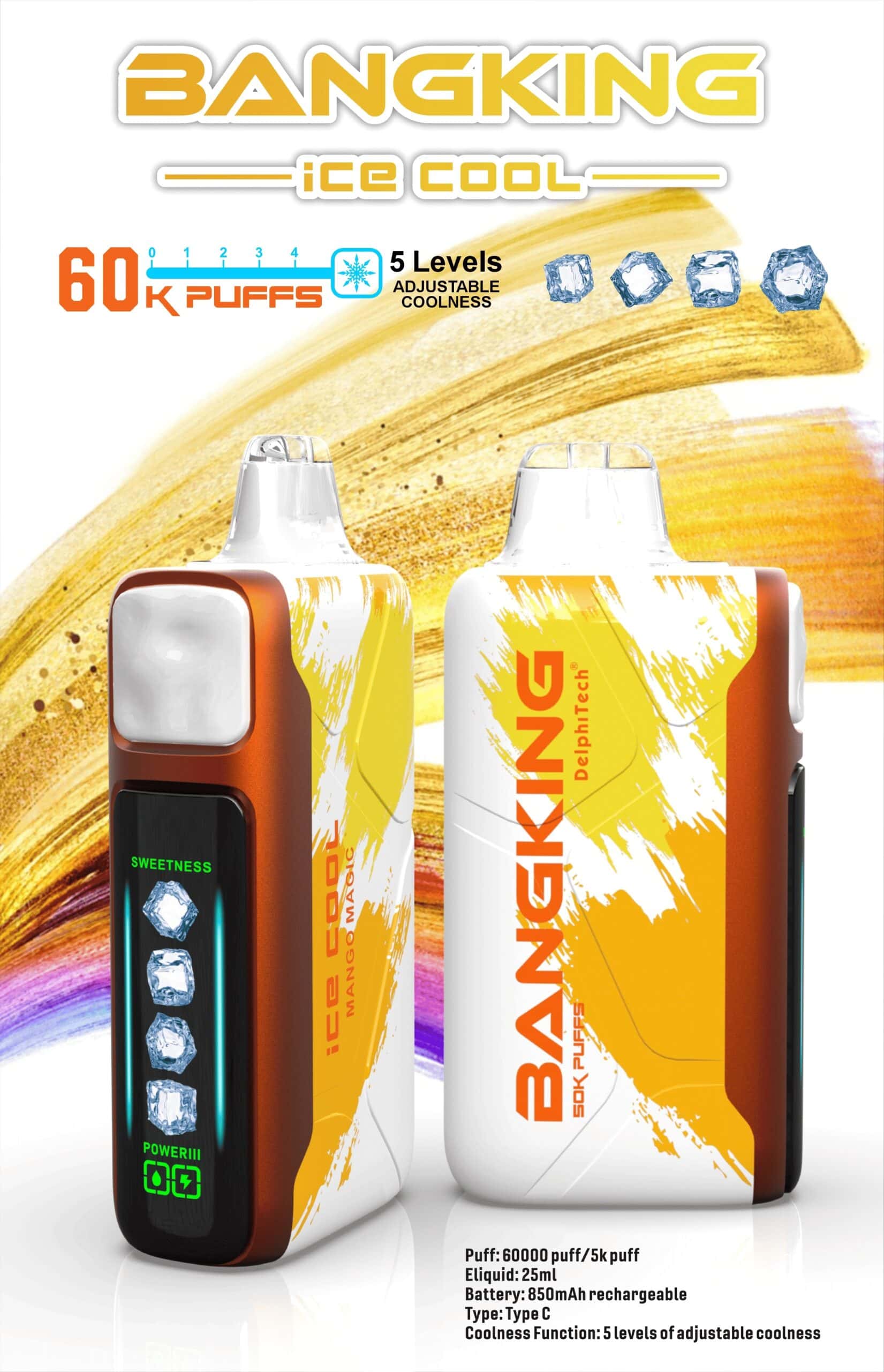 Bang King Ice Cool 60000 Mango Magic