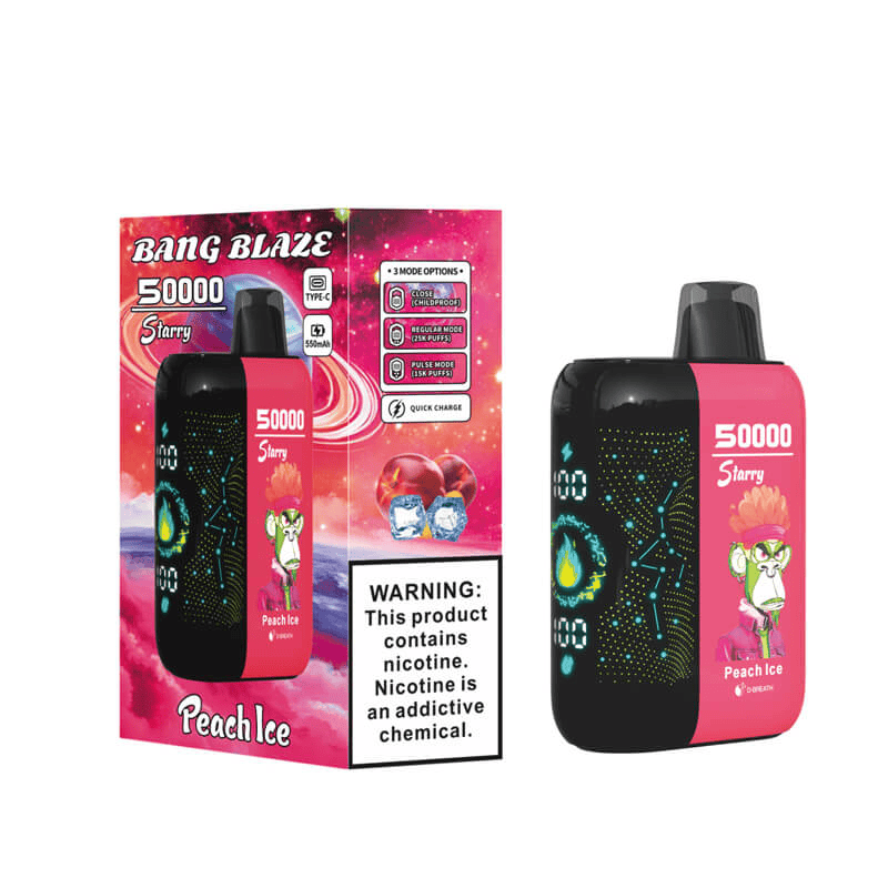 Bang Blaze 50000 Peach Ice - Image 2
