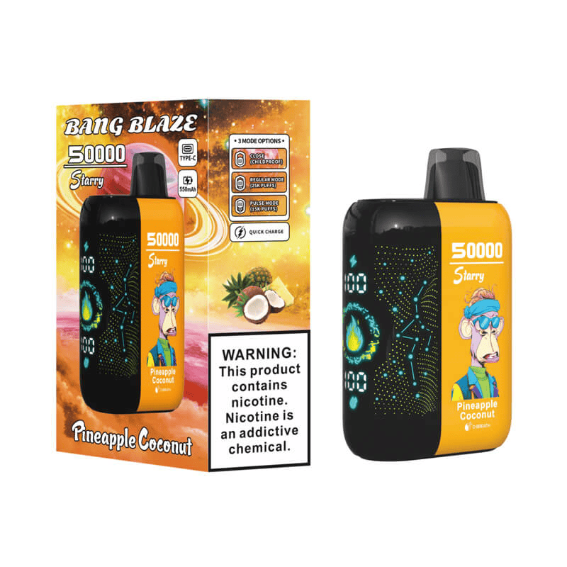 Bang Blaze 50000 Pineapple Coconut - Image 2