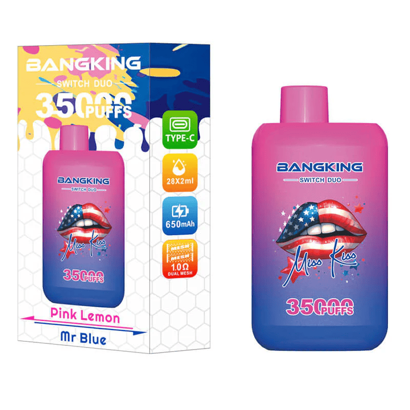 Bang King Switch Duo 35000 Pink Lemon & Mr Blue