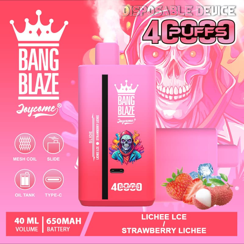 Bang Blaze 40000 Lichee Ice & Strawberry Lichee