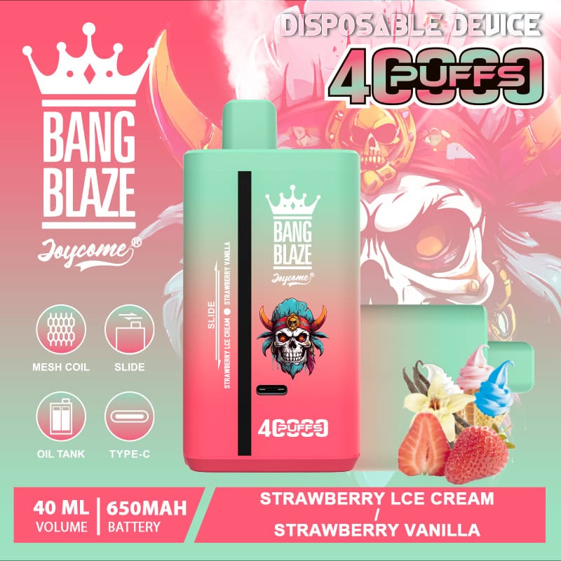 Bang Blaze 40000 Strawberry Ice Cream & Strawberry Vanilla