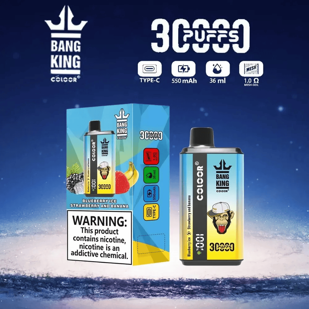Bang King 30000 Blueberry Ice & Strawberry Banana