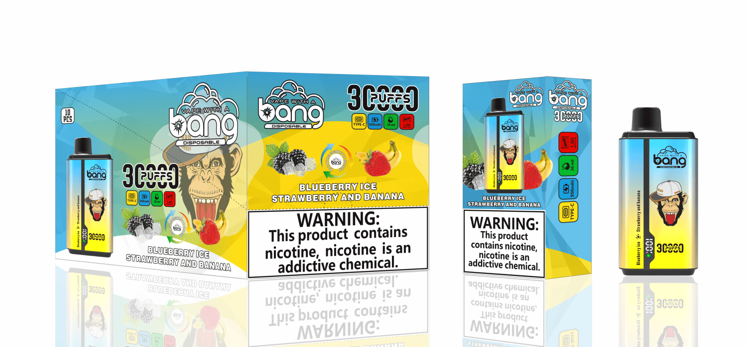 Bang King 30000 Blueberry Ice & Strawberry Banana – Bild 2