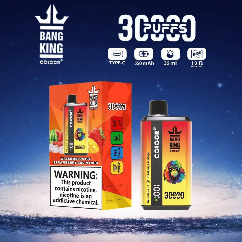 Bang King 30000 Watermelon Ice & Strawberry Mango