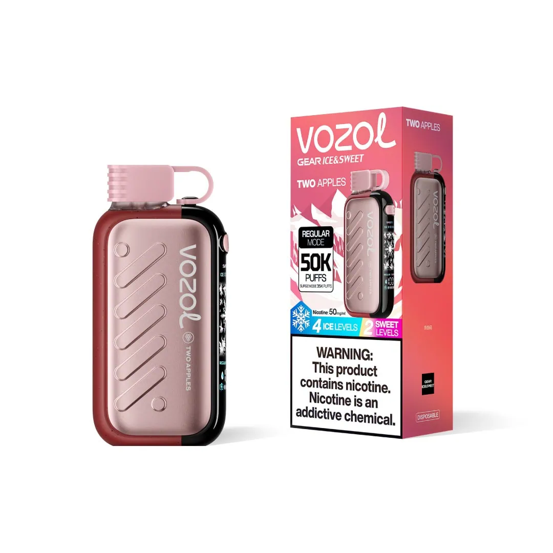 Vozol Gear Ice&Sweet 50K Two Apples