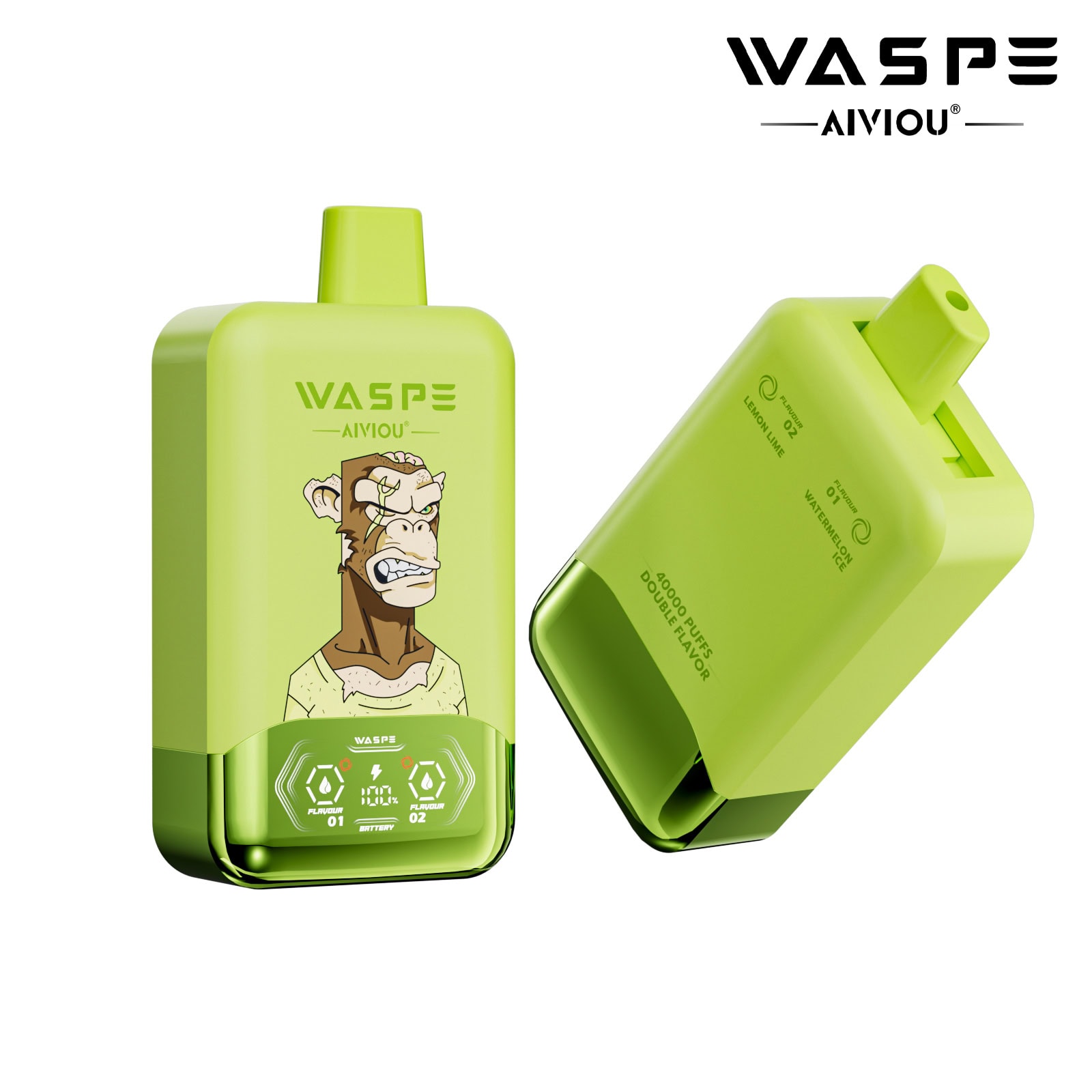 WASPE AIVIOU 40000 Watermelon Ice & Lemon Lime