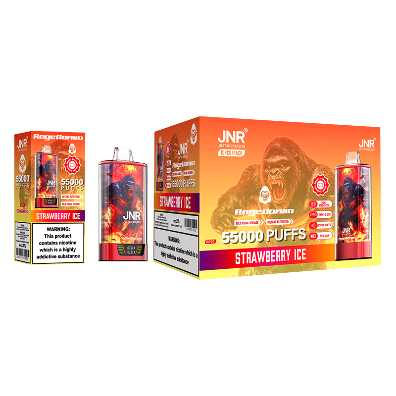JNR Rage Gorilla 55000 Strawberry Ice - Image 2