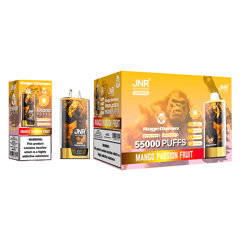 JNR Rage Gorilla 55000 Mango Passion Fruit
