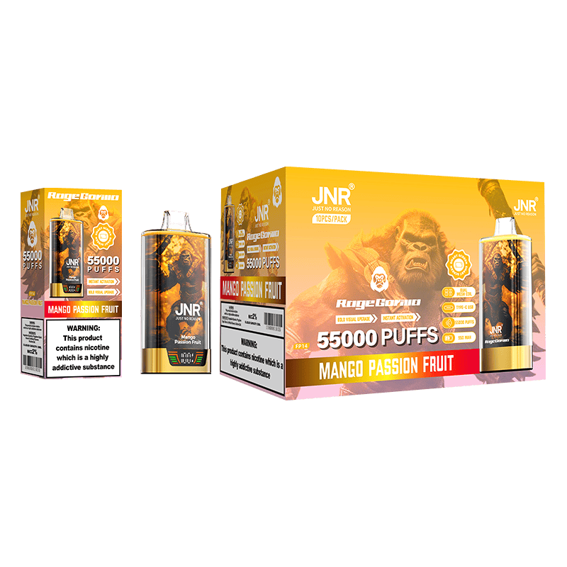 JNR Rage Gorilla 55000 Mango Passion Fruit - Image 2