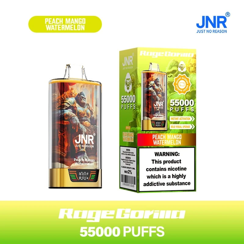 JNR Rage Gorilla 55000 Peach Mango Watermelon