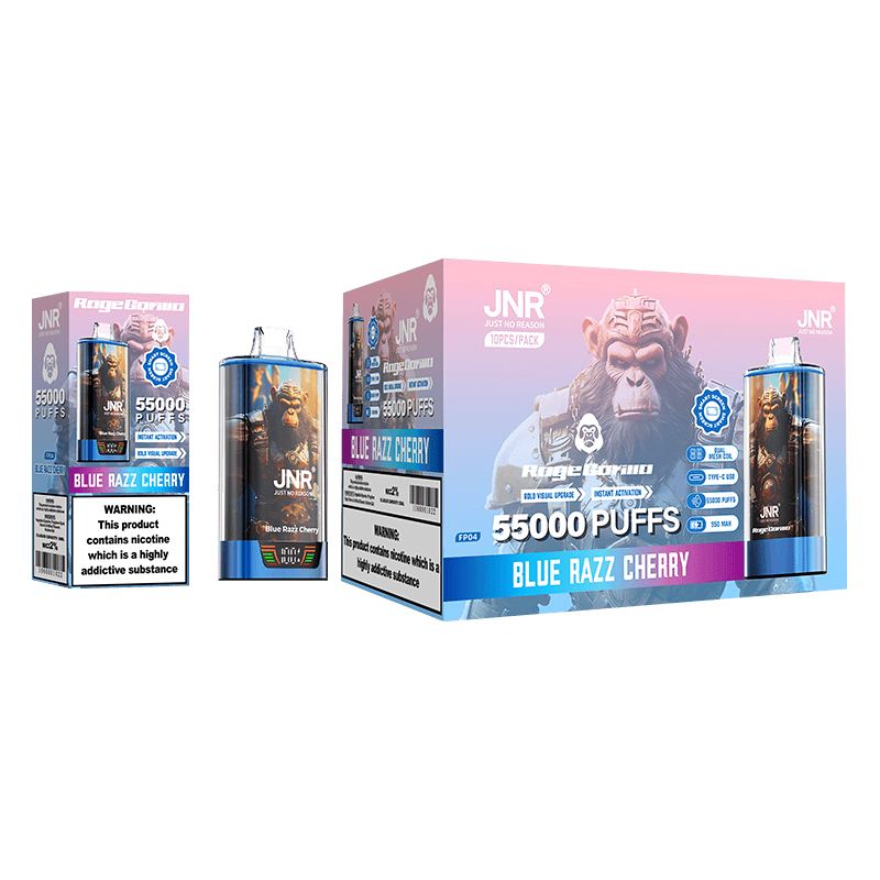 JNR Rage Gorilla 55000 Blue Razz Cherry - Image 2