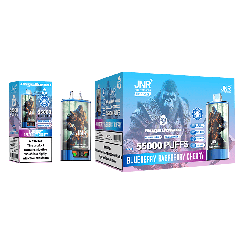JNR Rage Gorilla 55000 Blueberry Raspberry Cherry - immagine 2