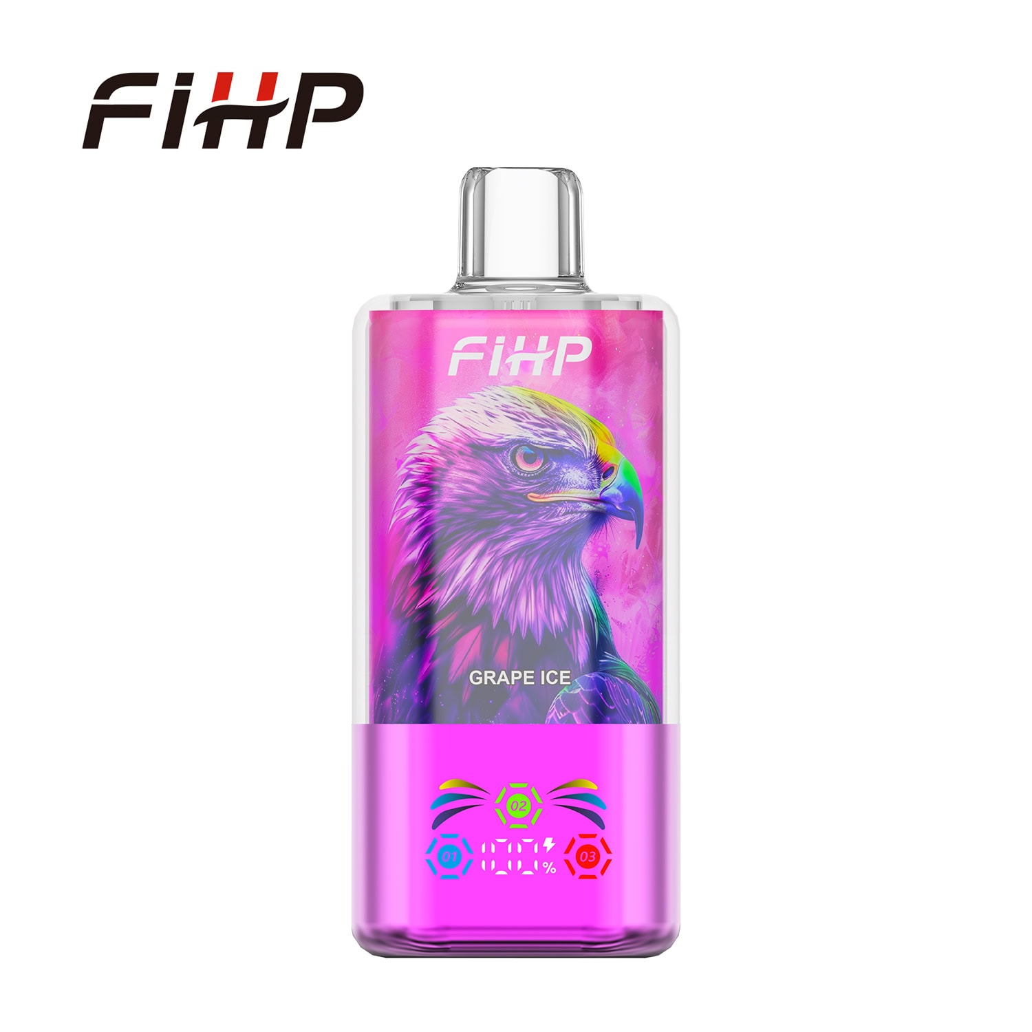 FIHP 90000 3in1 Watermelon Bubblegum & Grape Ice & Black Dragon Ice - Image 3