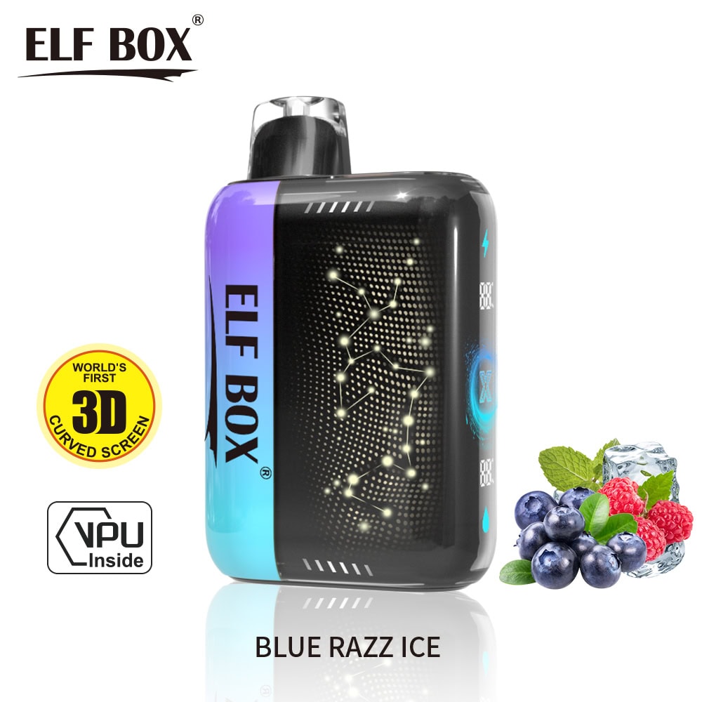 ELF BOX Pulse X 25000 Blue Razz Ice - Imagen 3