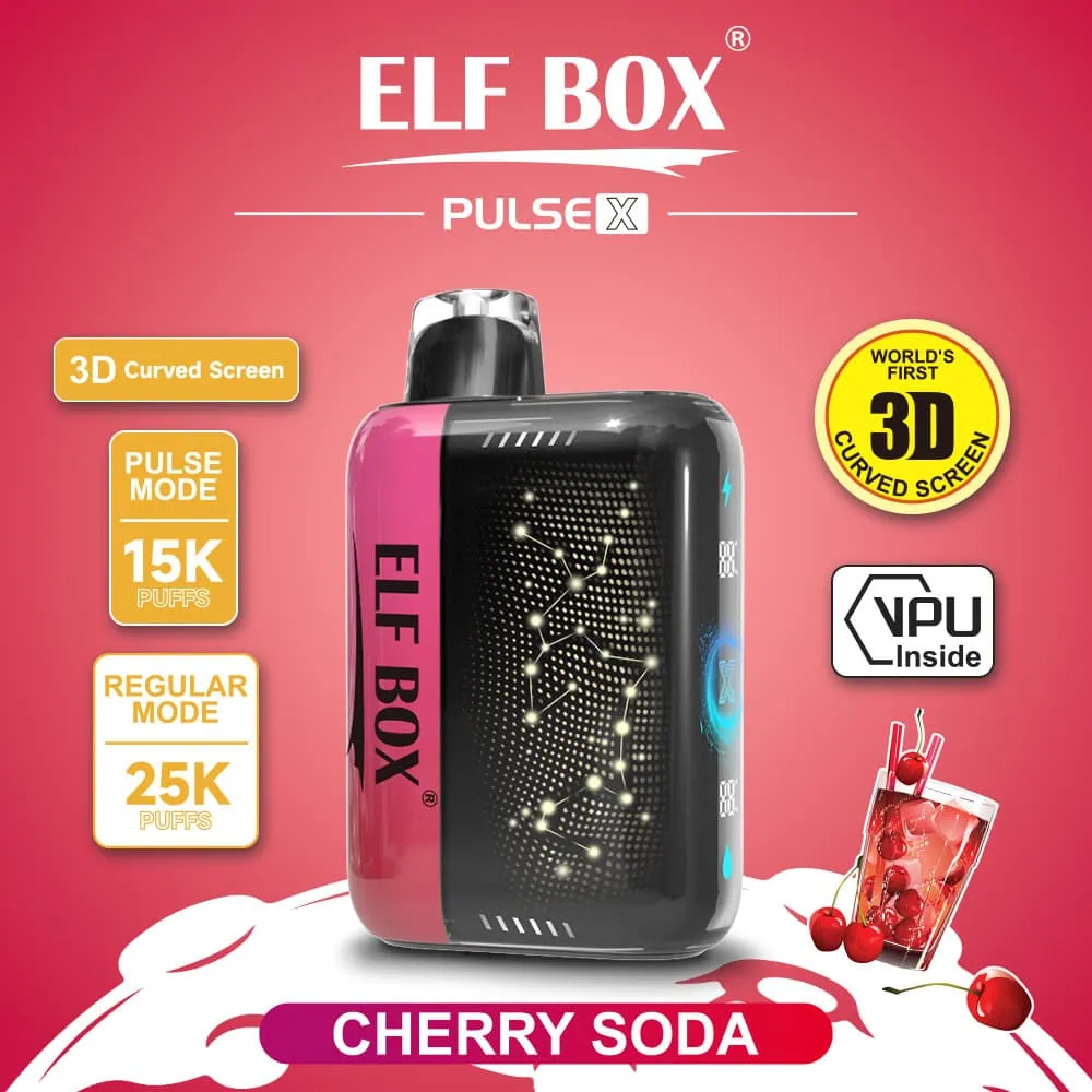 ELF BOX Pulse X 25000 Cherry Soda