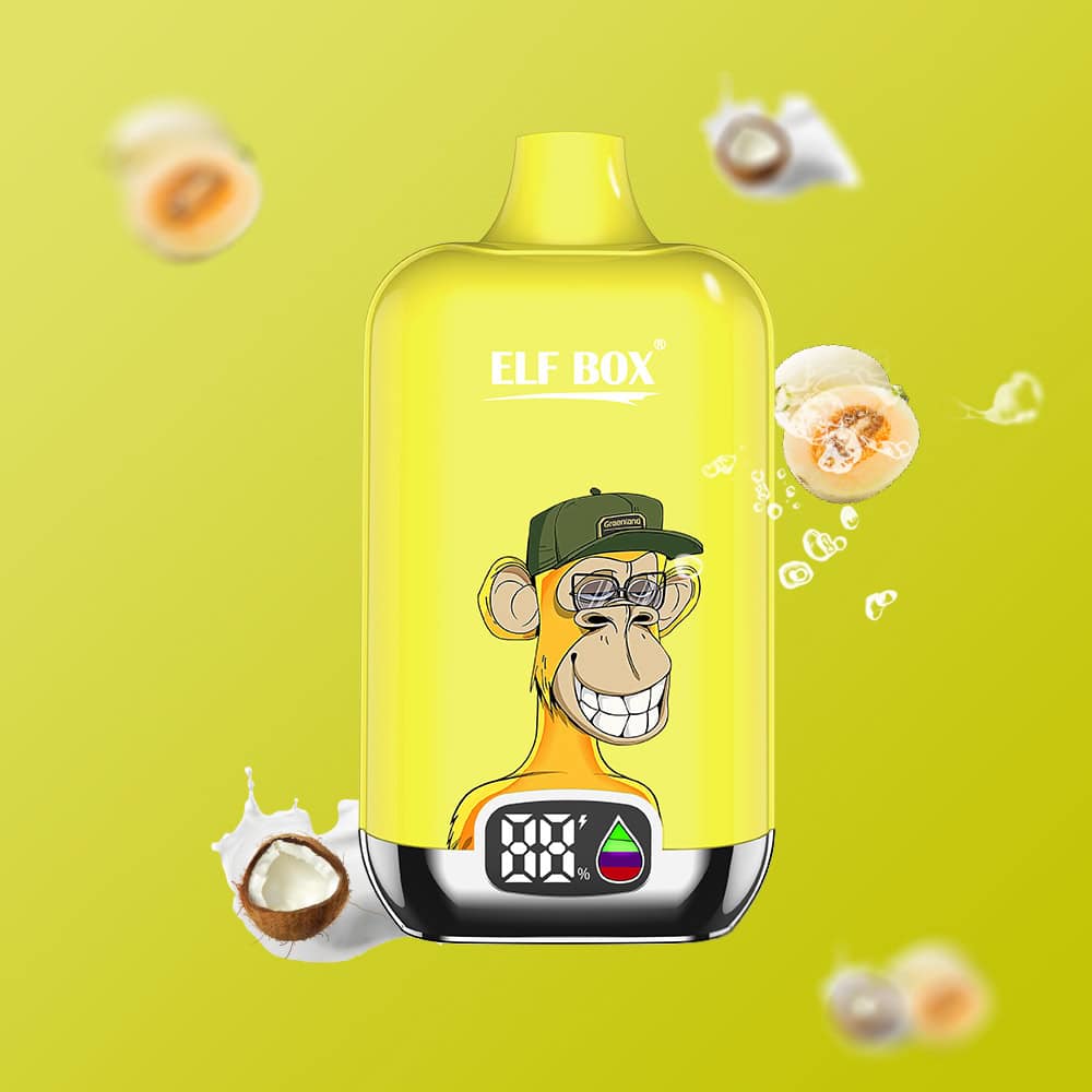 ELF BOX Digital 12000 Coconut Melon