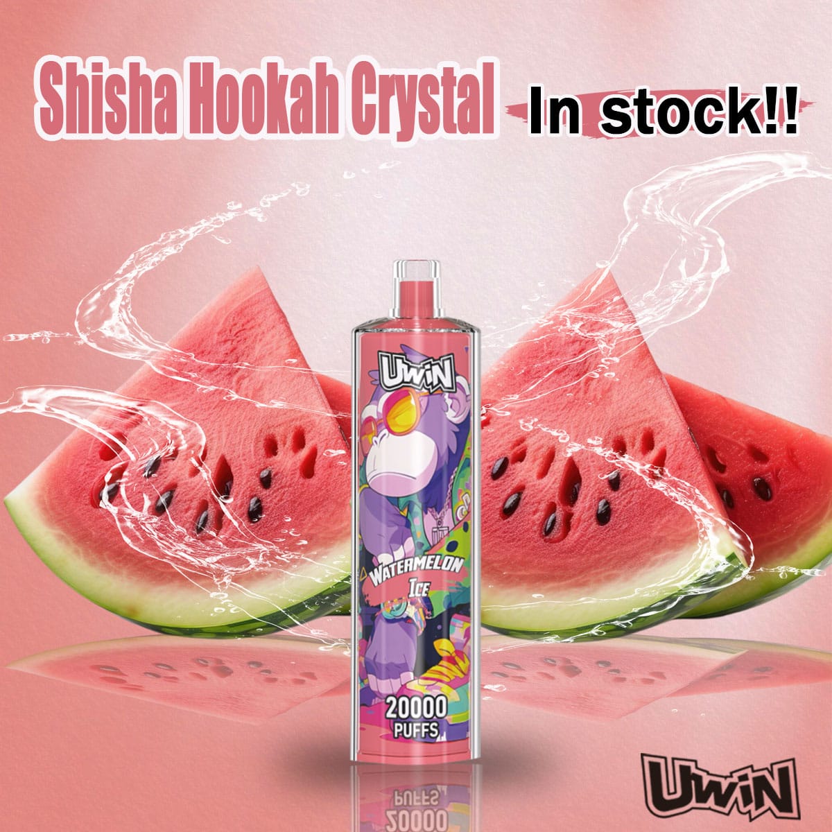 Uwin Crystal 20000 Blueberry Raspberry - Image 2