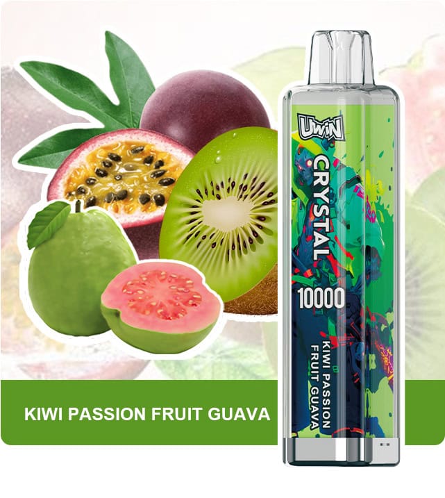 Uwin Crystal 10000 Kiwi Passion Fruit Guava