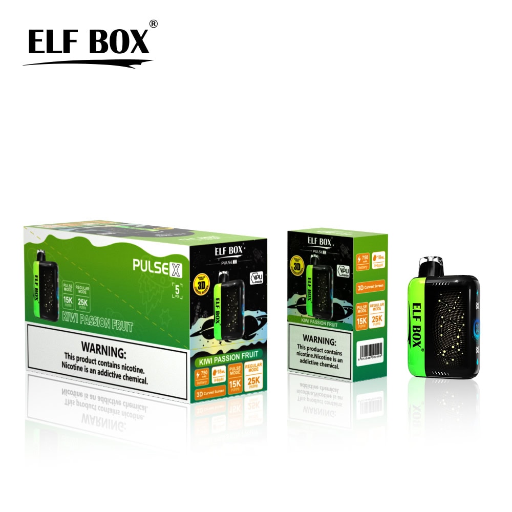 ELF BOX Pulse X 25000 Kiwi Passion Fruit - Image 2