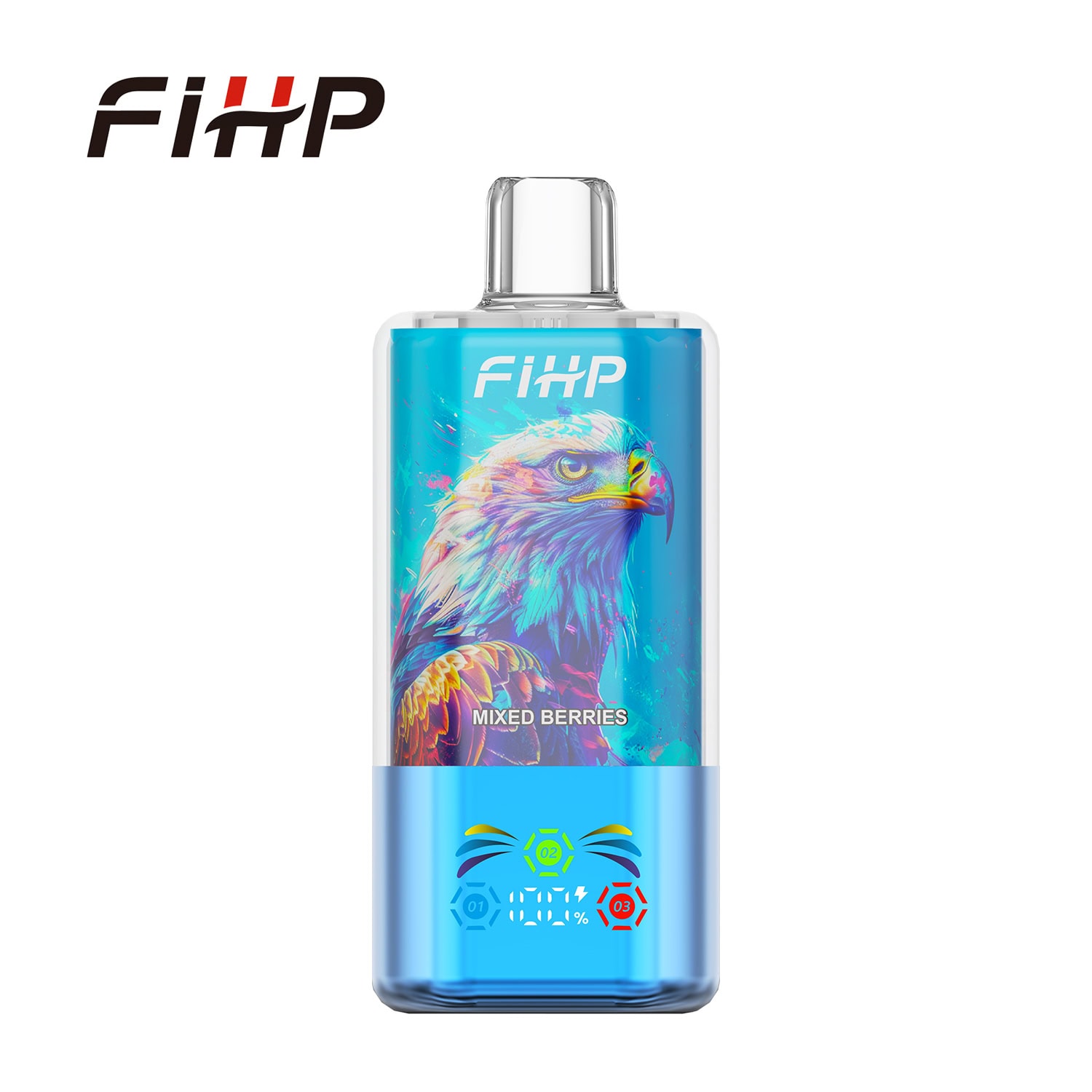 FIHP 90000 3in1 Raspberry Watermelon & Mixed Berries & Mango Peach - Image 3