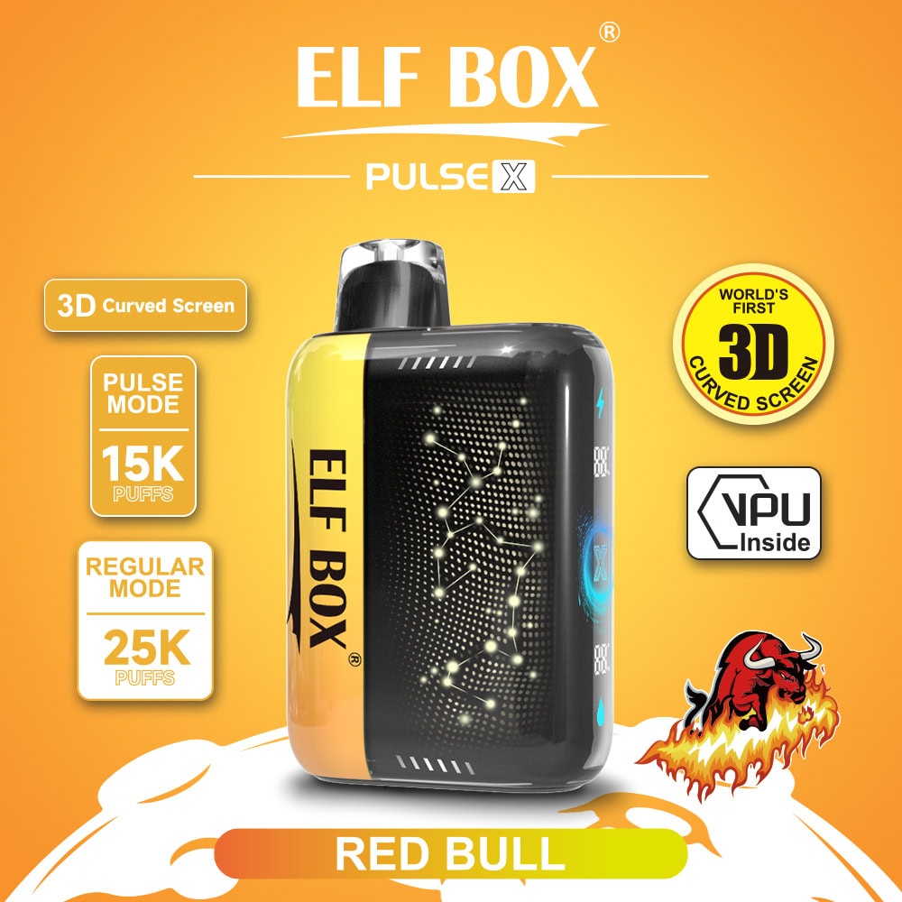 ELF BOX Pulse X 25000 Red Bull
