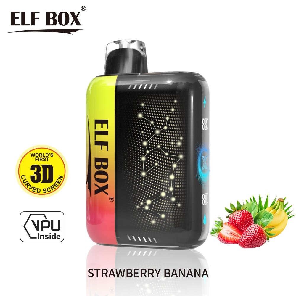 ELF BOX Pulse X 25000 Strawberry Banana – Image 3