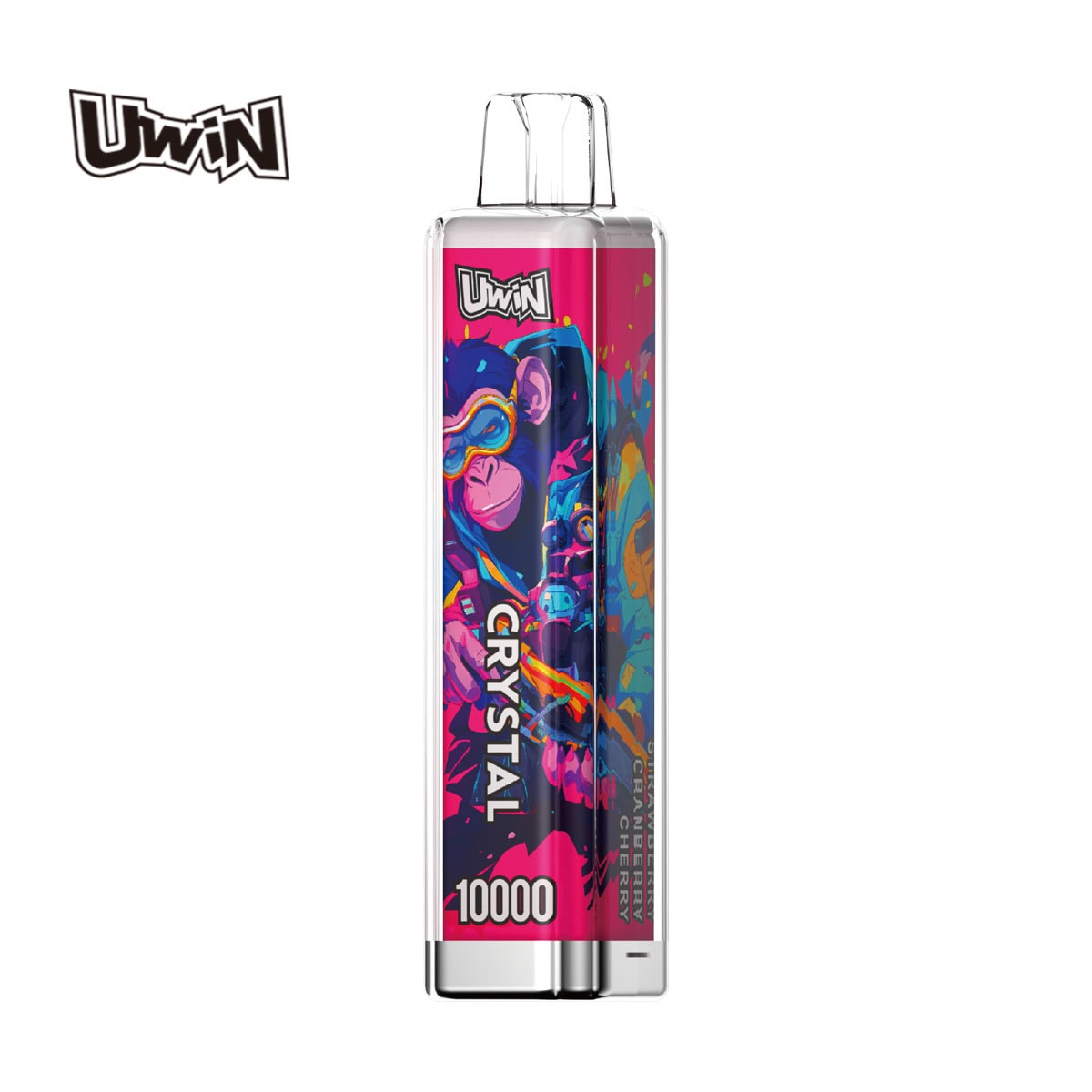 Uwin Crystal 10000 Strawberry Cranberry Cherry – Bild 3