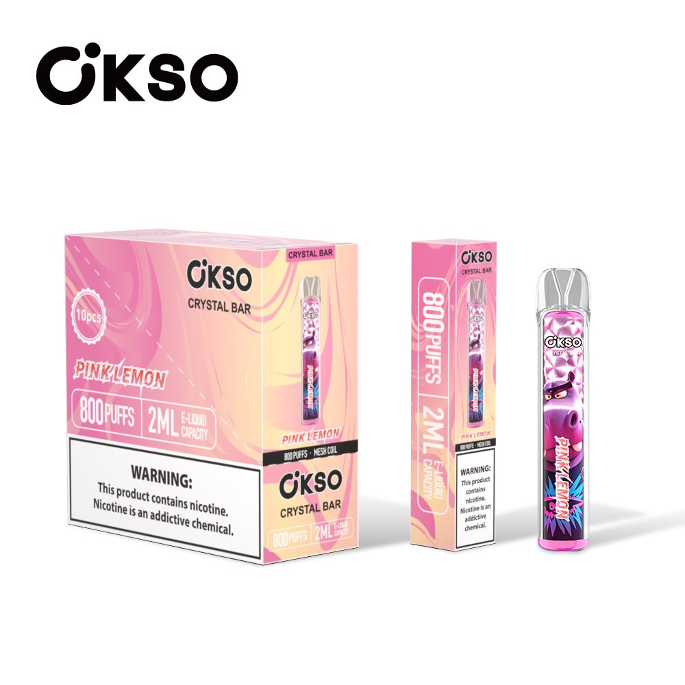 OKSO Crystal Bar 800 Pink Lemon - Image 2