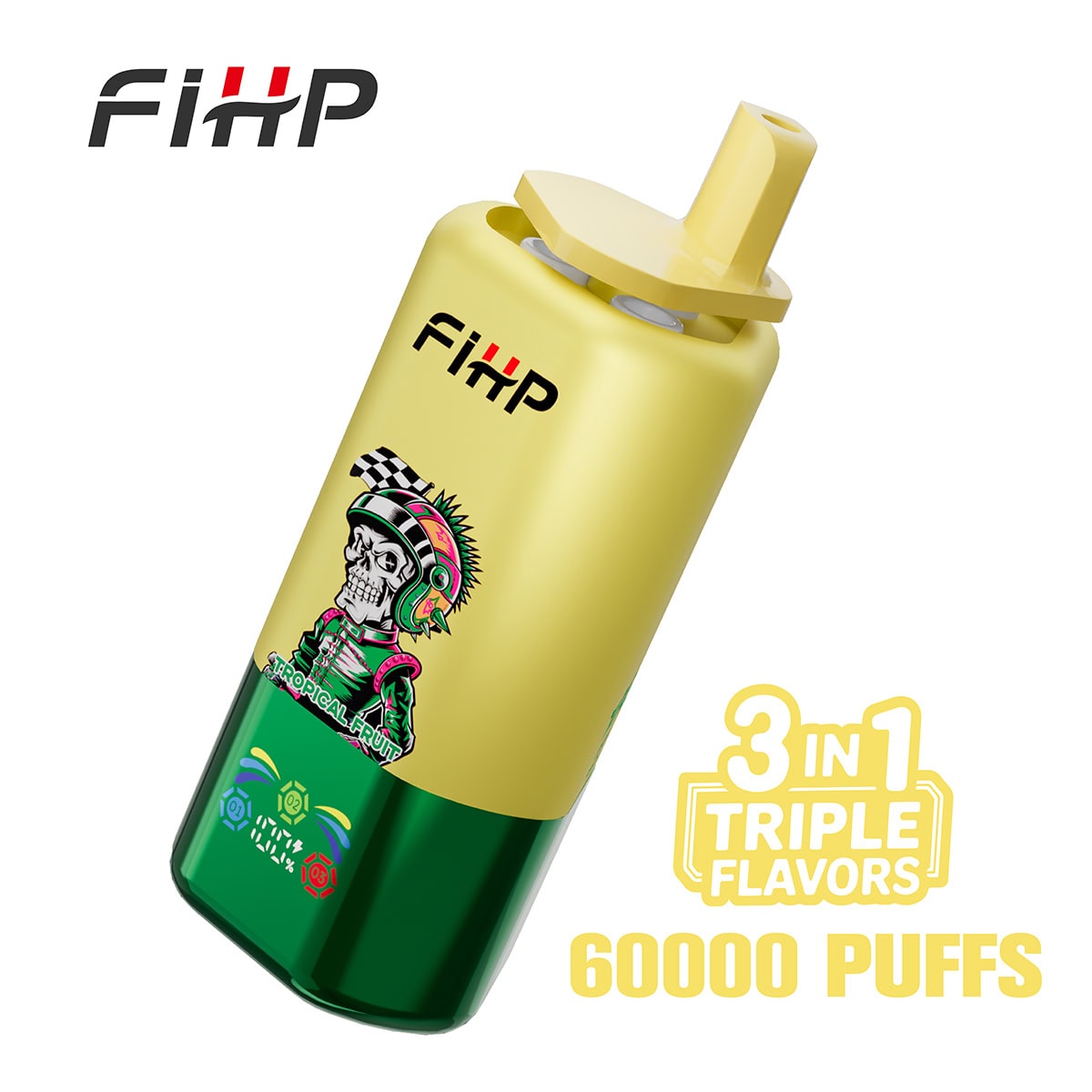 17:39FIHP 60000 3in1 Tropical Fruit & Strawberry Watermelon & Lemon Peach