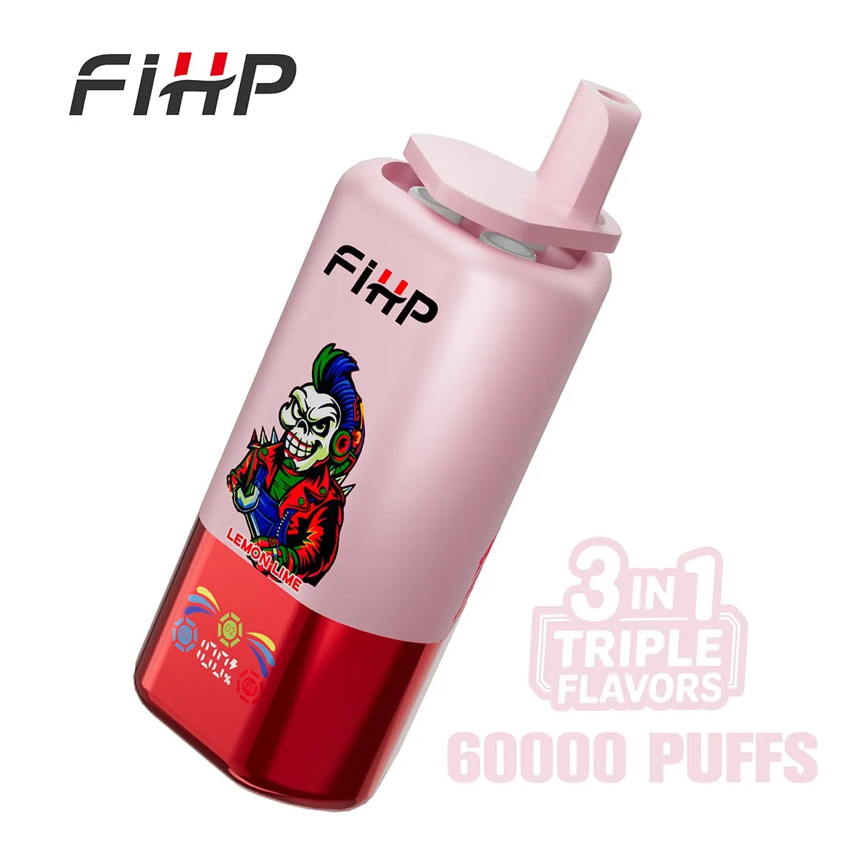 17:55FIHP 60000 3in1 Blueberry Raspberry & Strawberry Vanilla Coke & Lemon Lime