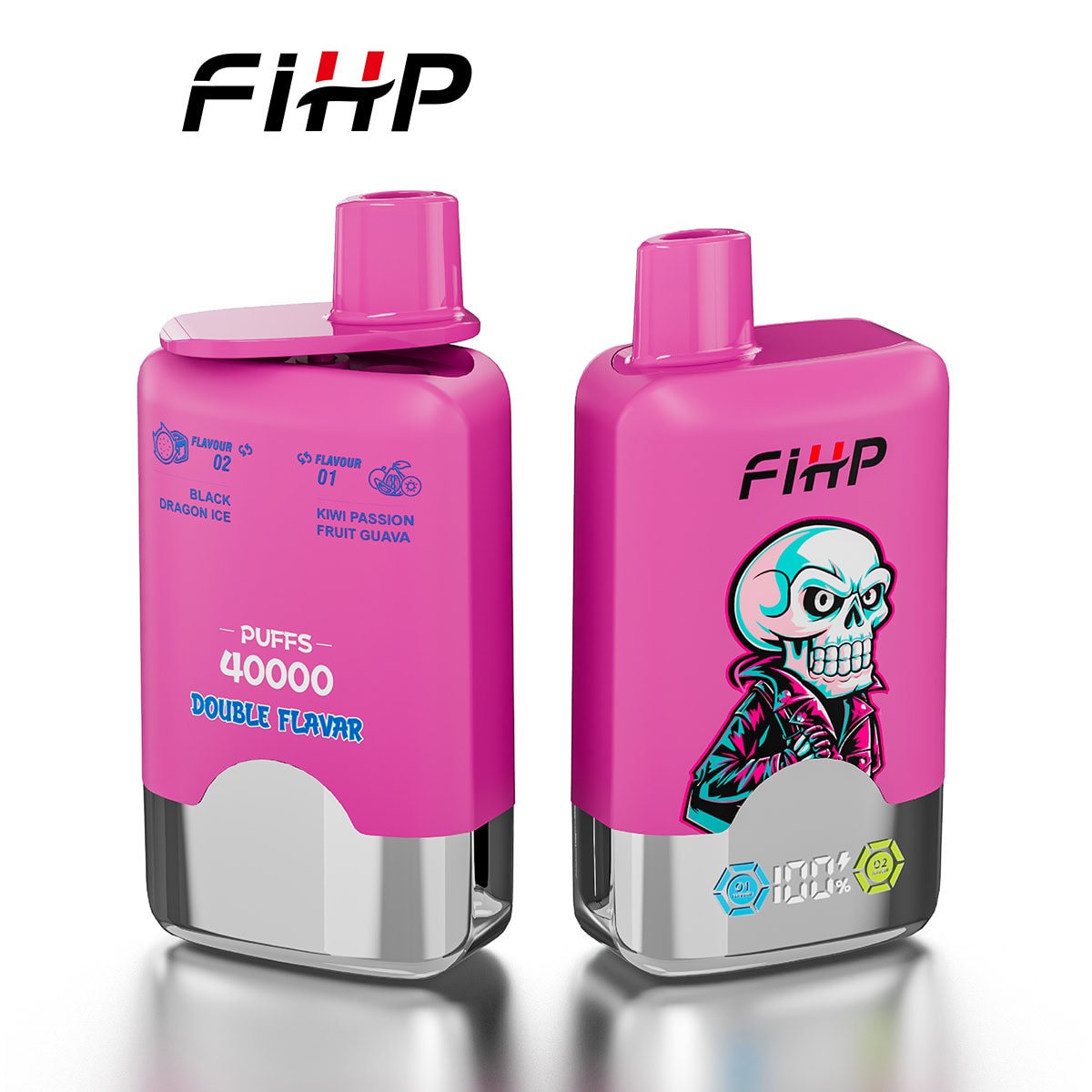 FIHP 40000 Black Dragon Ice & Kiwi Passion Fruit Guava - Image 4