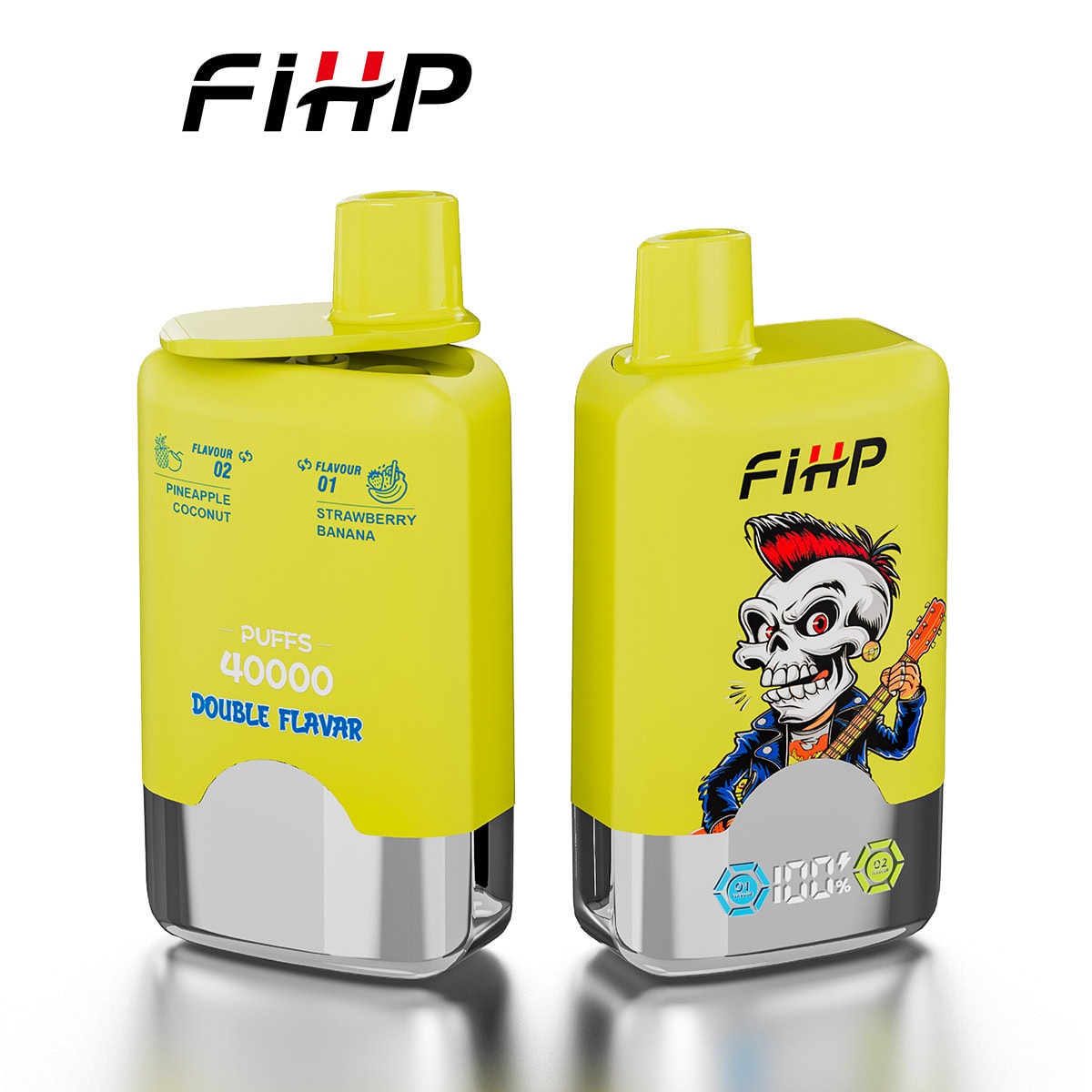 FIHP 40000 Pineapple Coconut & Strawberry Banana – Bild 4