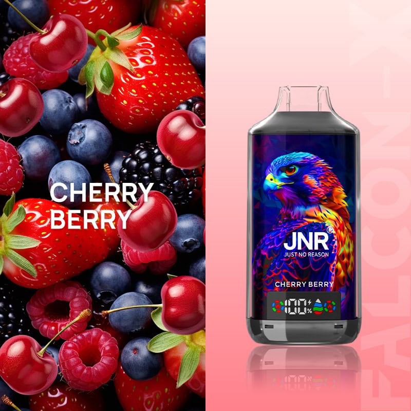 JNR Falcon X 18000 Cherry Berry